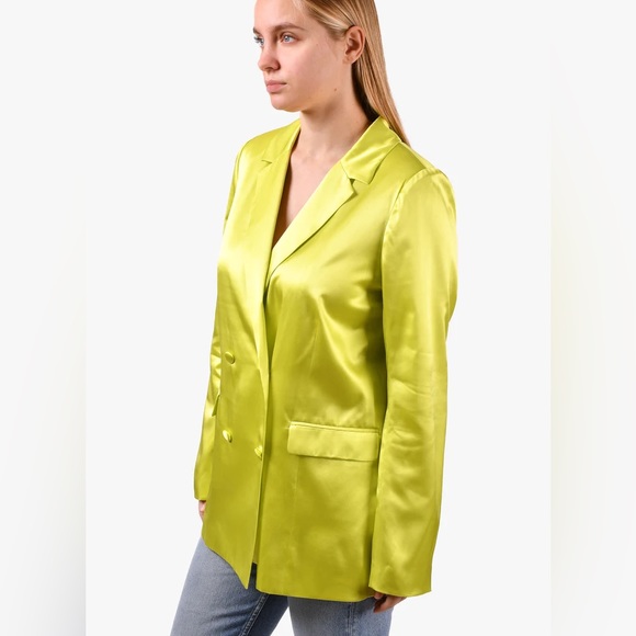 Cami nyc double-breasted silk/satin blazer - Picture 5 of 9